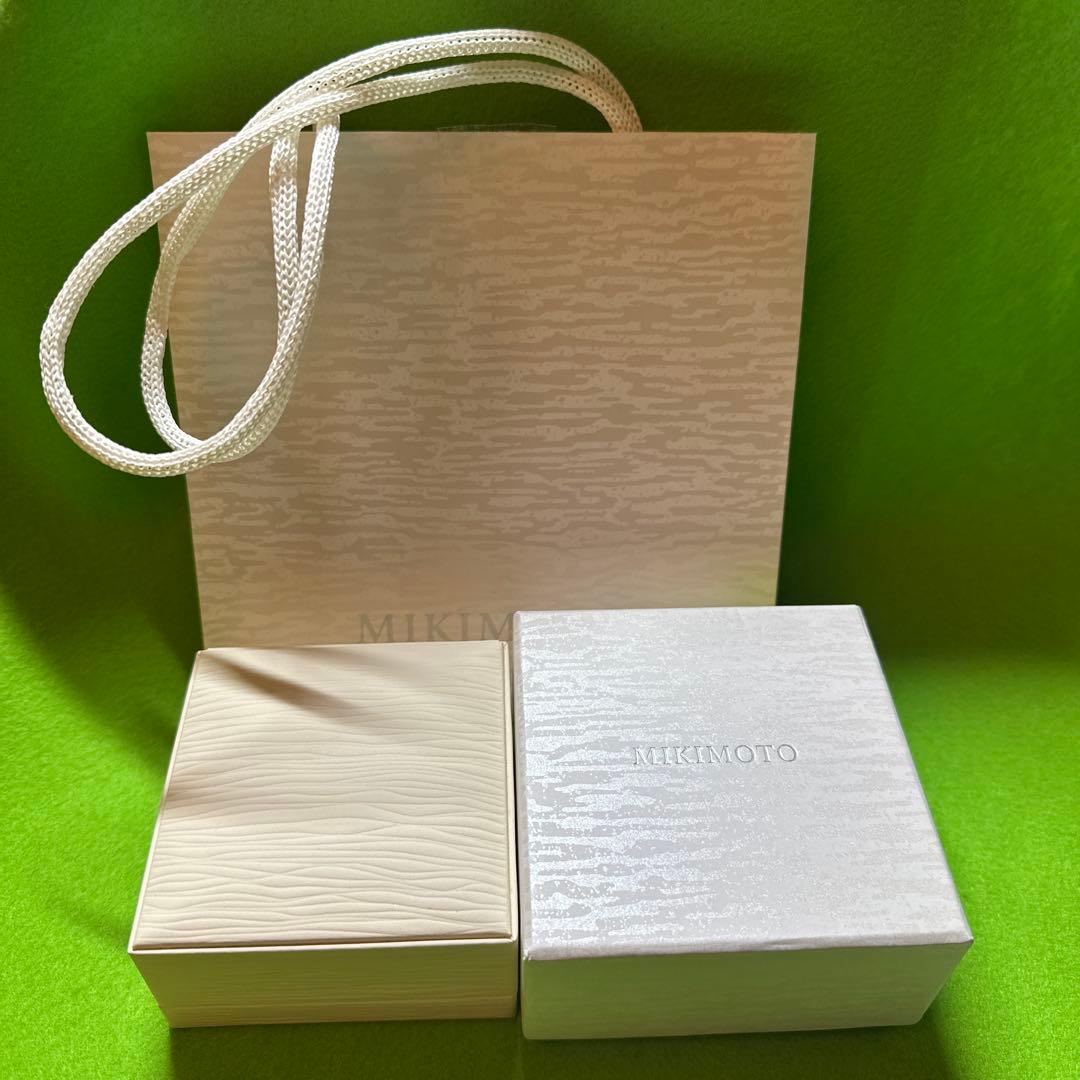 MIKIMOTO ミキモトアコヤ真珠約７mmシルバーネックレス♡現行品♡