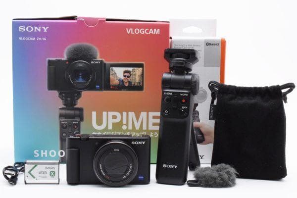 ソニー SONY VLOGCAM ZV-1G シューティンググリップキット