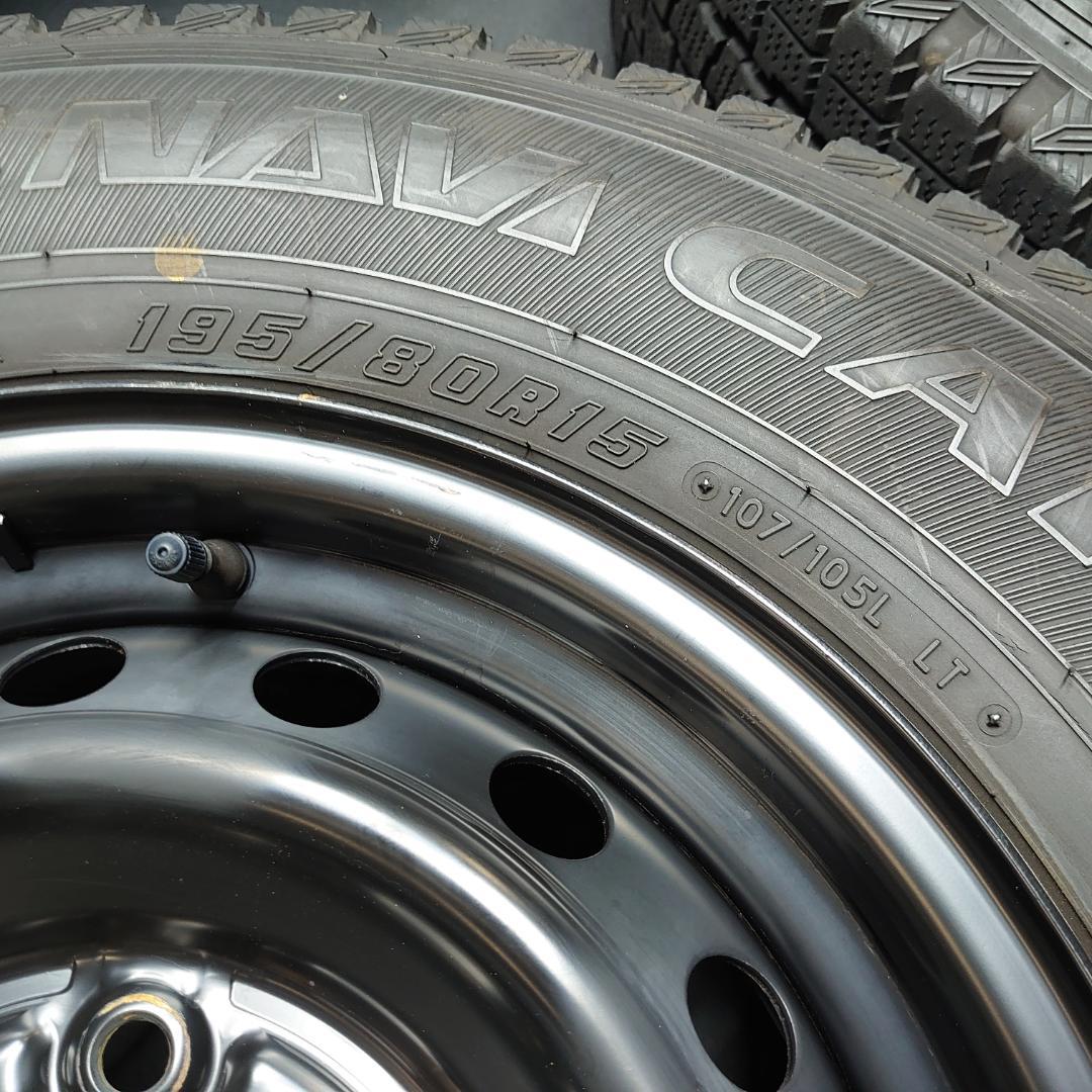 トヨタ純正 冬 195/80Ｒ15 107/105L LT 200系 ハイエース