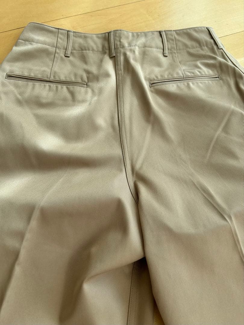 HYKE ワイドパンツ　チノパンツ　サイズ5 ベージュ