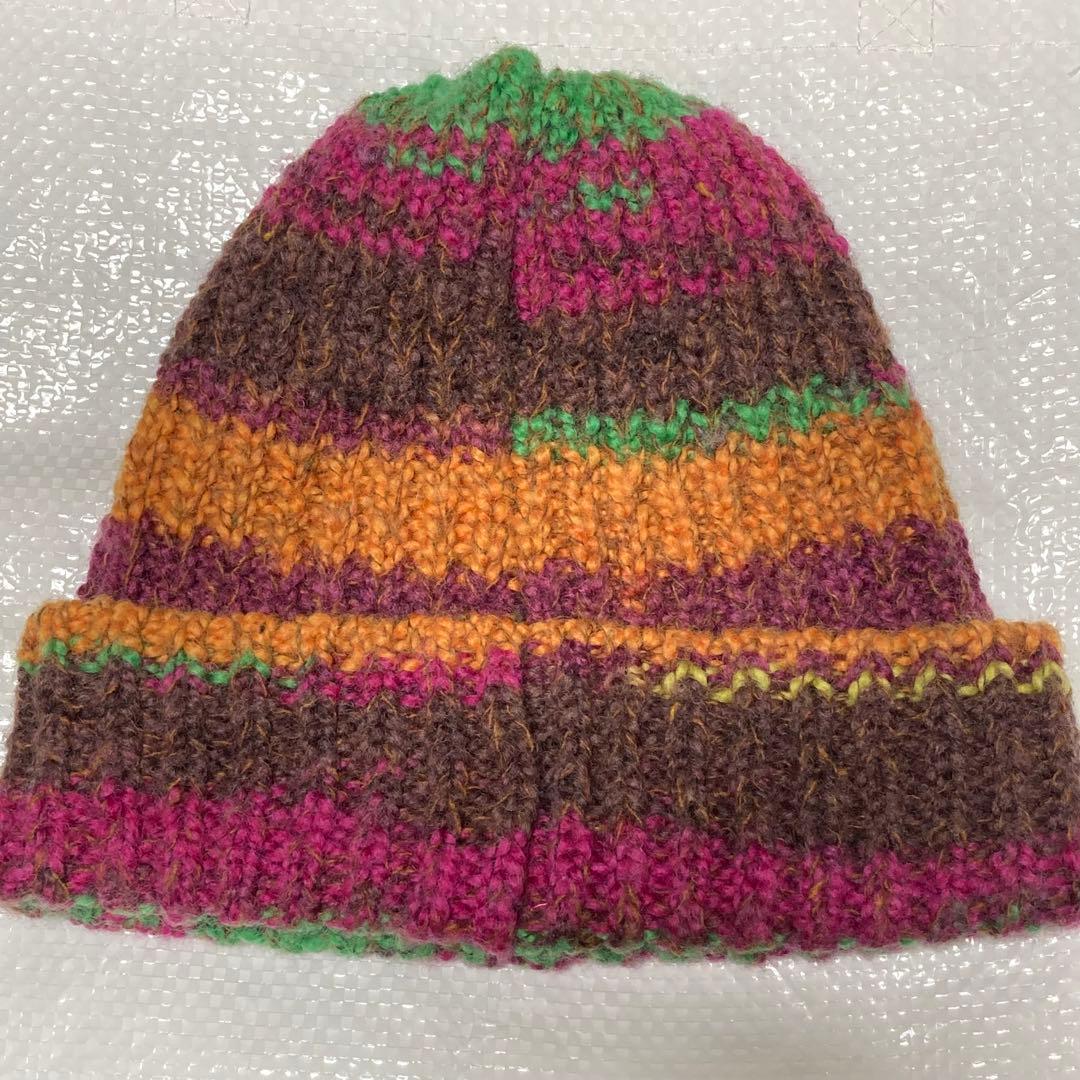 即発送 24FW supreme Space Dye Stripe Beanie