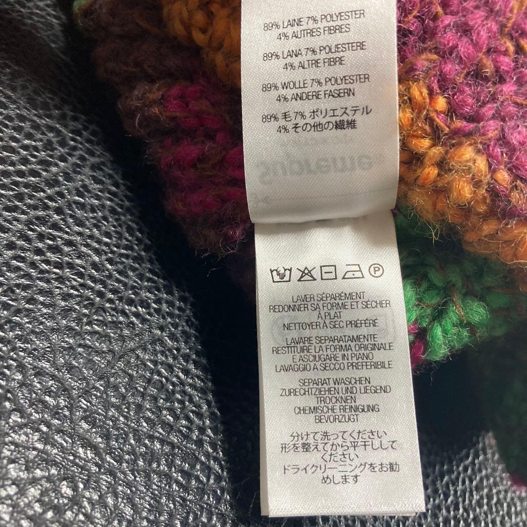 即発送 24FW supreme Space Dye Stripe Beanie