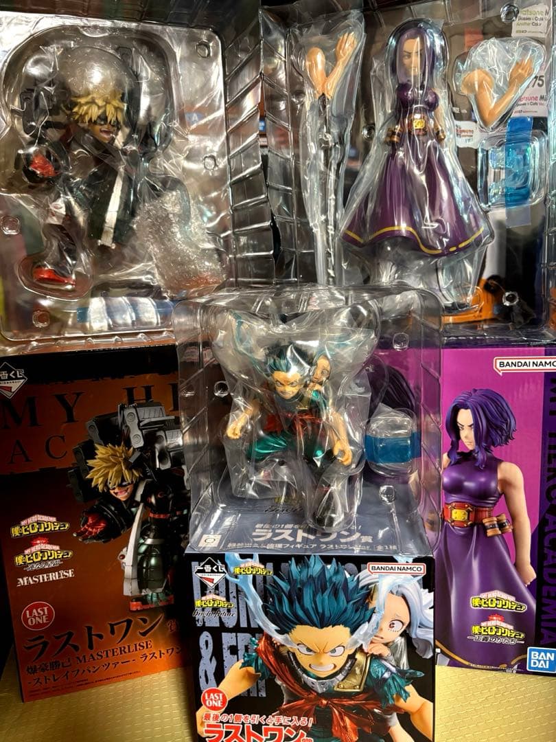 一番くじ　ヒロアカ　フィギュア　まとめ売り　爆豪　レディナガン　壊理