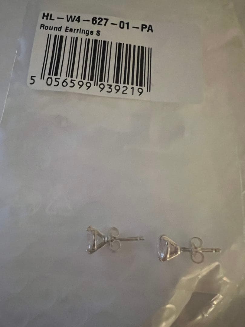 Hatton Labs シルバー Round S ピアス