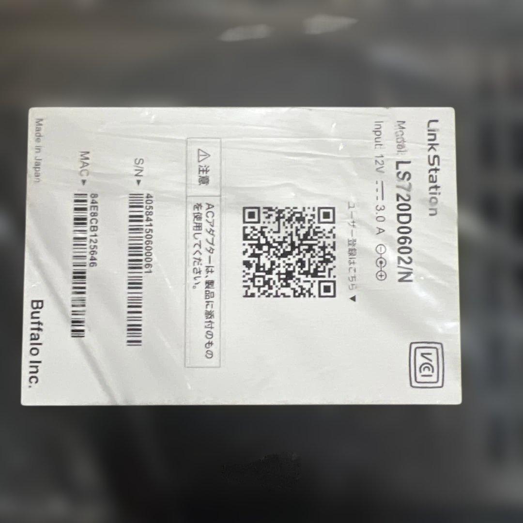 BUFFALO リンクステーション LS720D/N 6TB