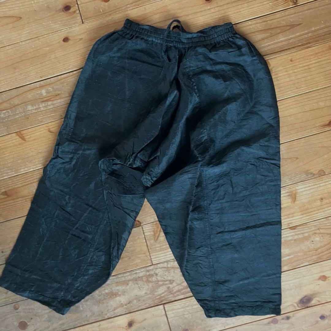 iroiro/タイ/民族衣装/タイシルク/ヤオパンツ/YAO/ローシルク/黒