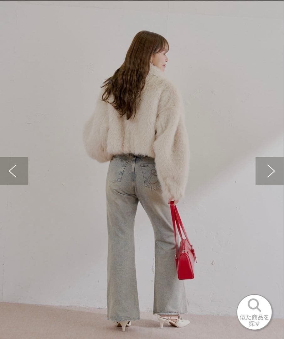 Chico プードルコート WEB限定 リバイバル ホワイトその他1