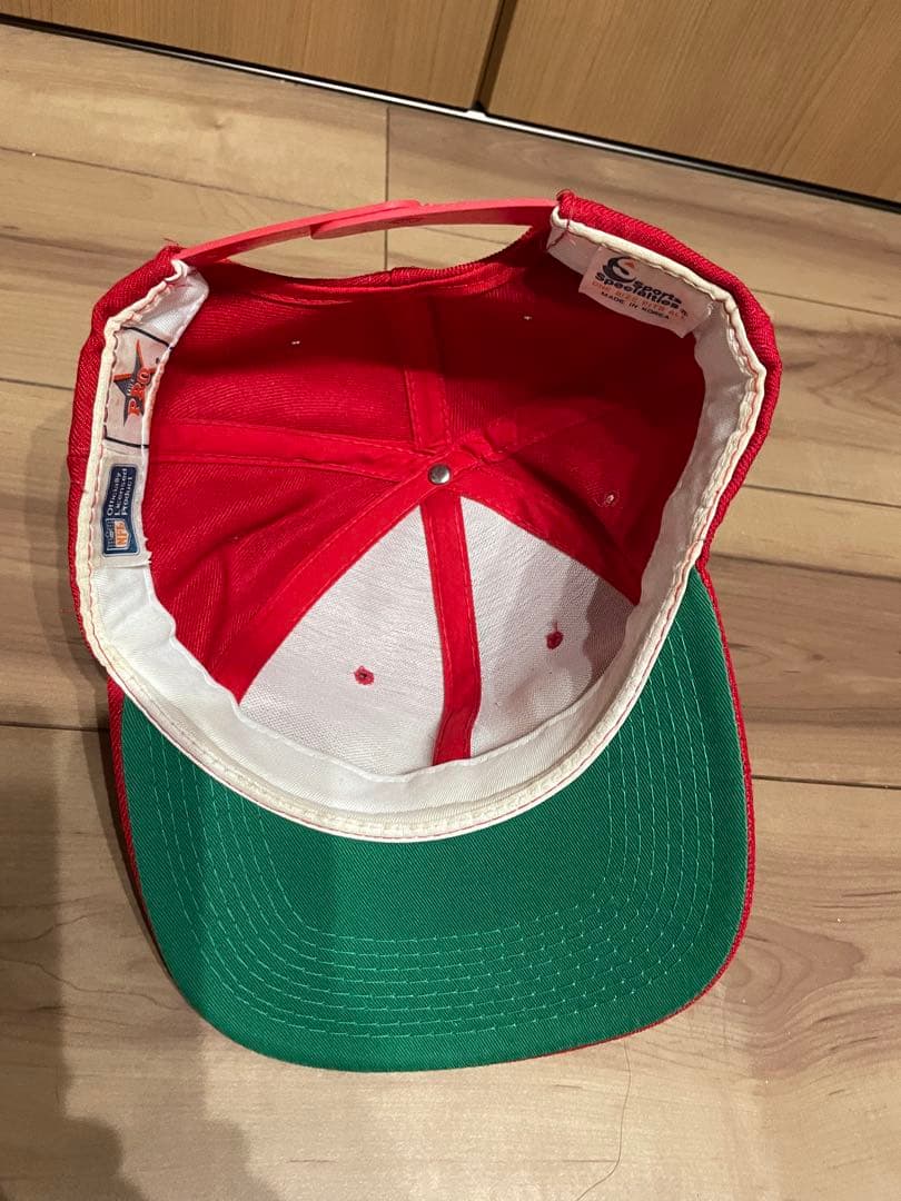 sports specialties49ersキャップ　ビンテージ