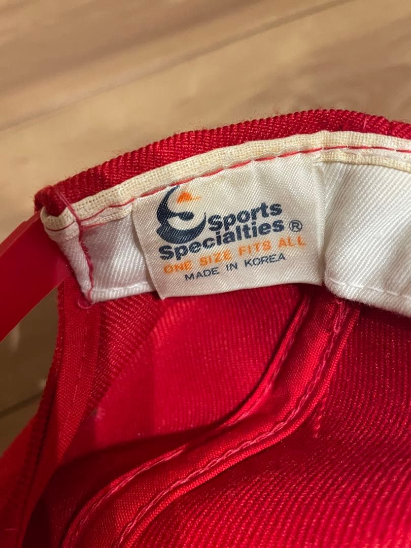 sports specialties49ersキャップ　ビンテージ