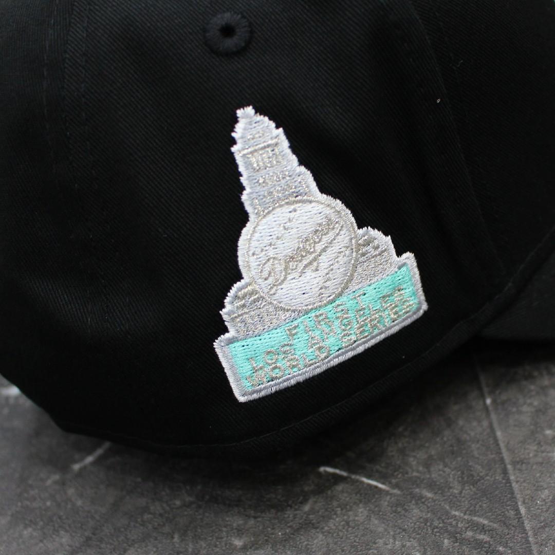 海外モデル NEW ERA 9FORTY LA ドジャース キャップ アクア