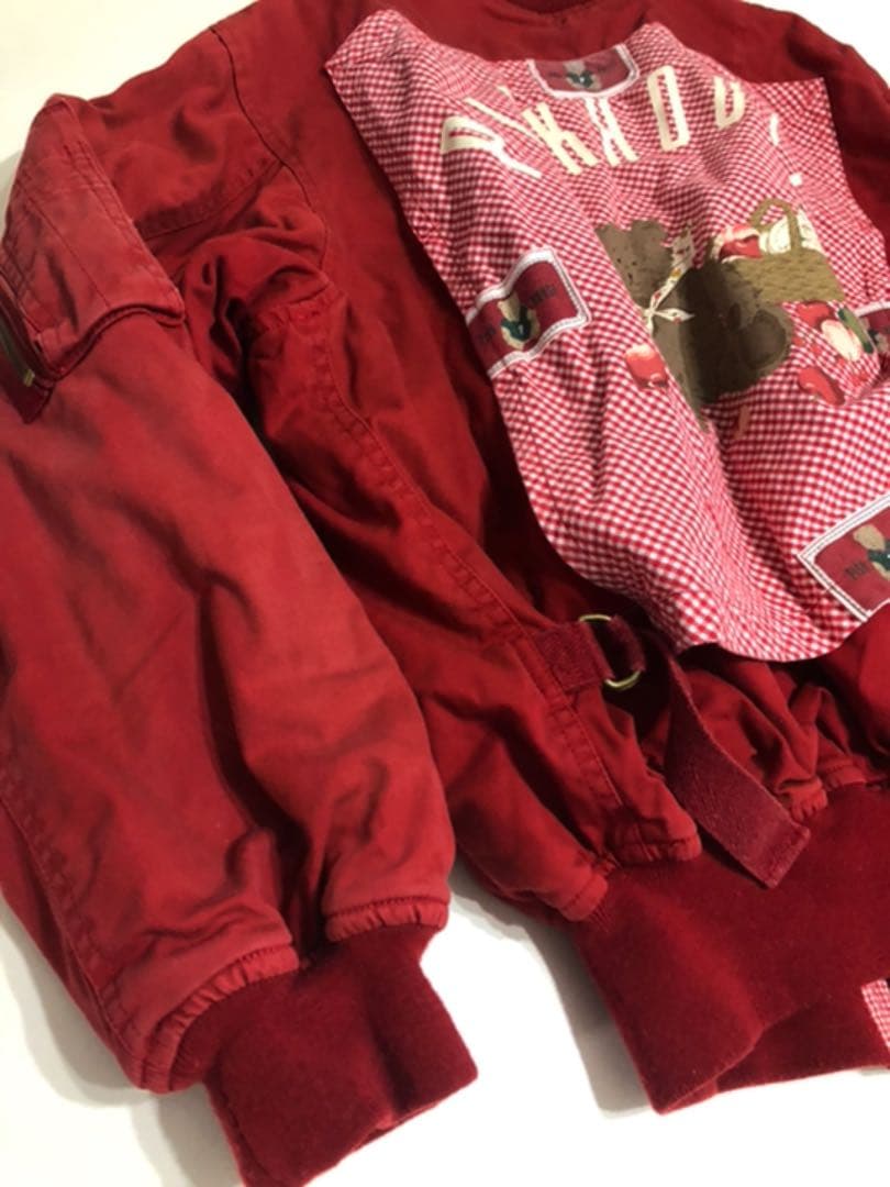 ❤️SALE❤️❺ ピンクハウス　ゼッケン　ブルゾン　ジャンパー　クマ　ベア