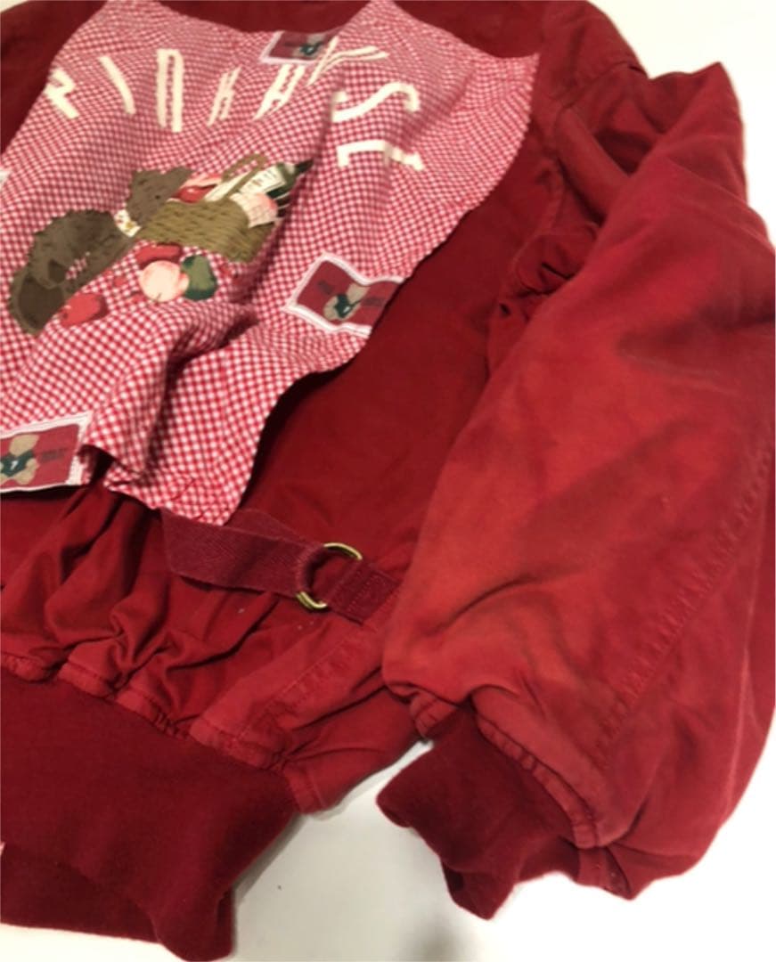 ❤️SALE❤️❺ ピンクハウス　ゼッケン　ブルゾン　ジャンパー　クマ　ベア