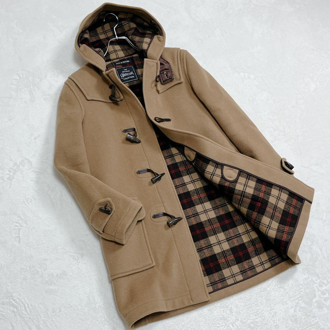 『グローバーオール gloverall』ダッフルコート キャメル 英国製 トグル