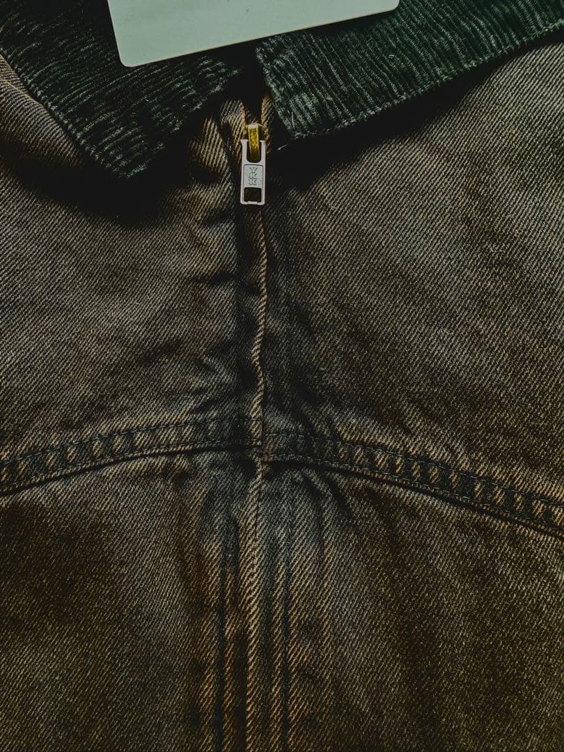 417 EDIFICE エディフィス デニム ジップヨークジャケット サイズL