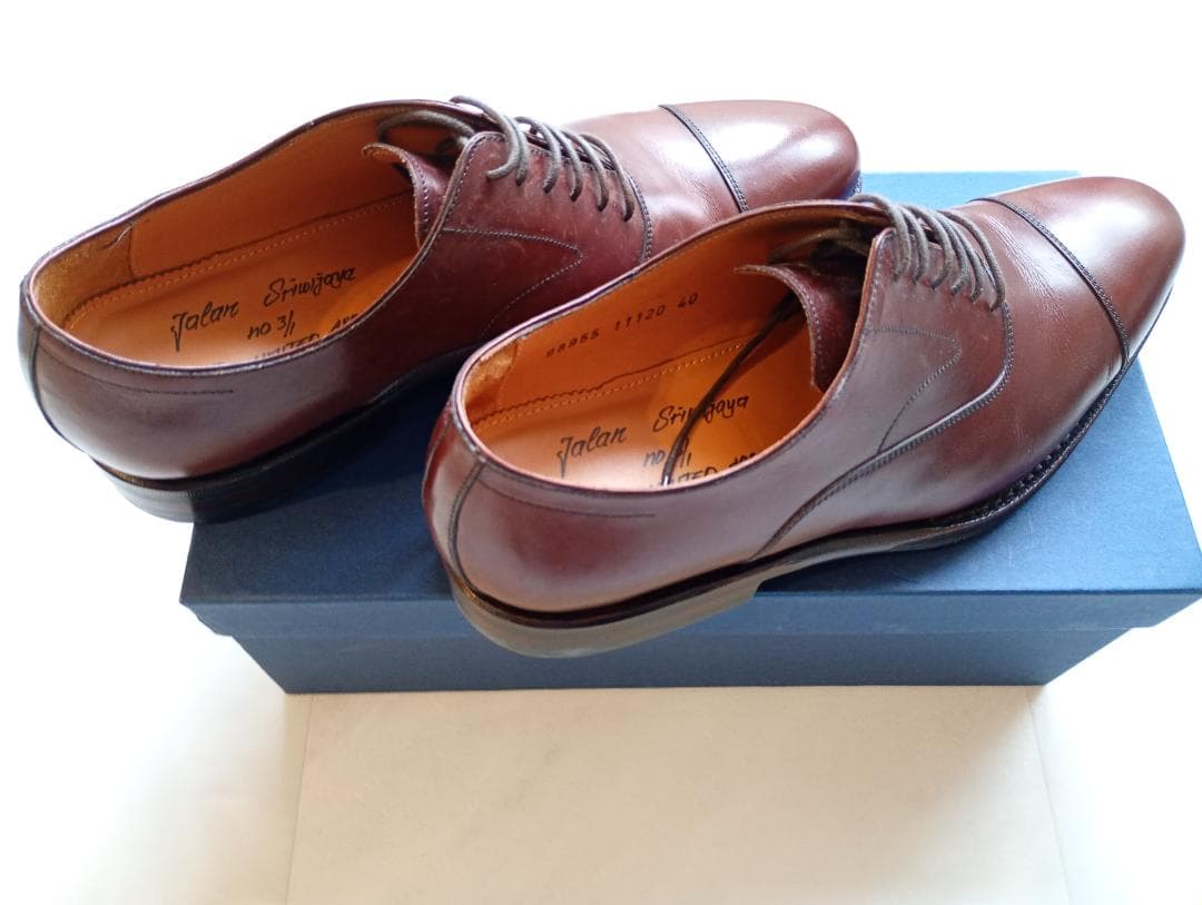 【極美品】ジャランスリウァヤ ストレートチップ 40 ダイナイトソール