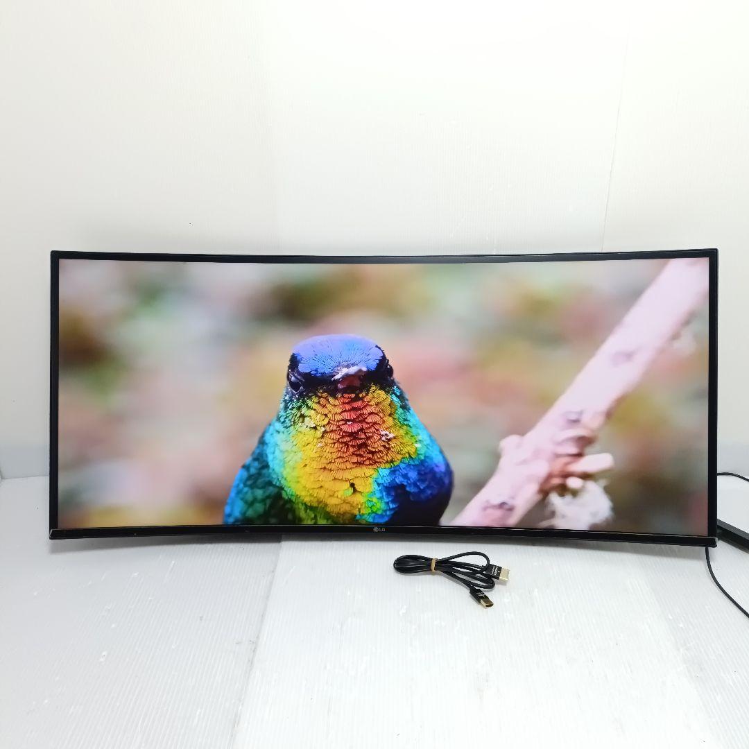 LG 34型 曲面型ウルトラワイドモニター 34WL75C 2020年製