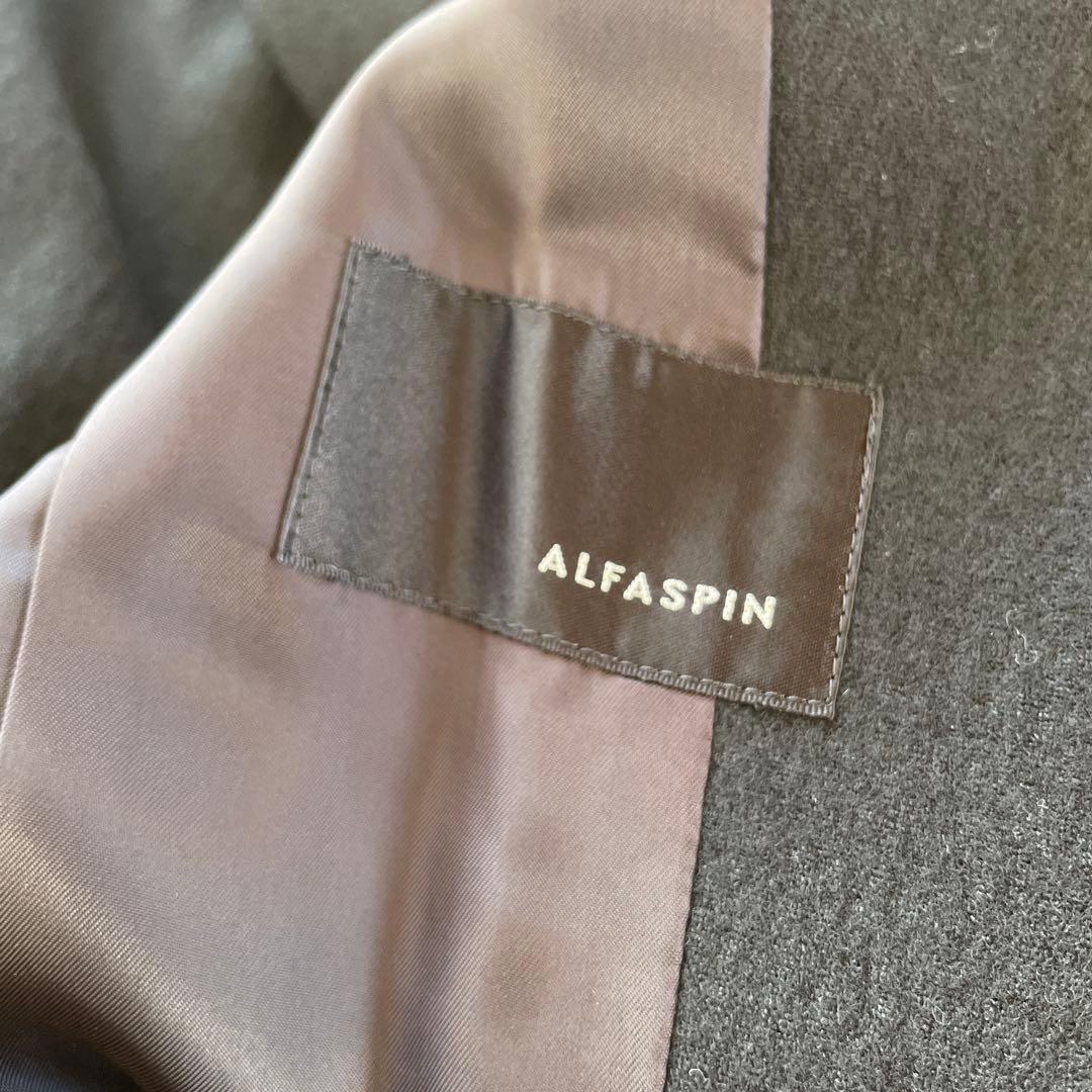 Alfaspin 背中開閉ジップジャケット　コート　ヨウジヤマモト