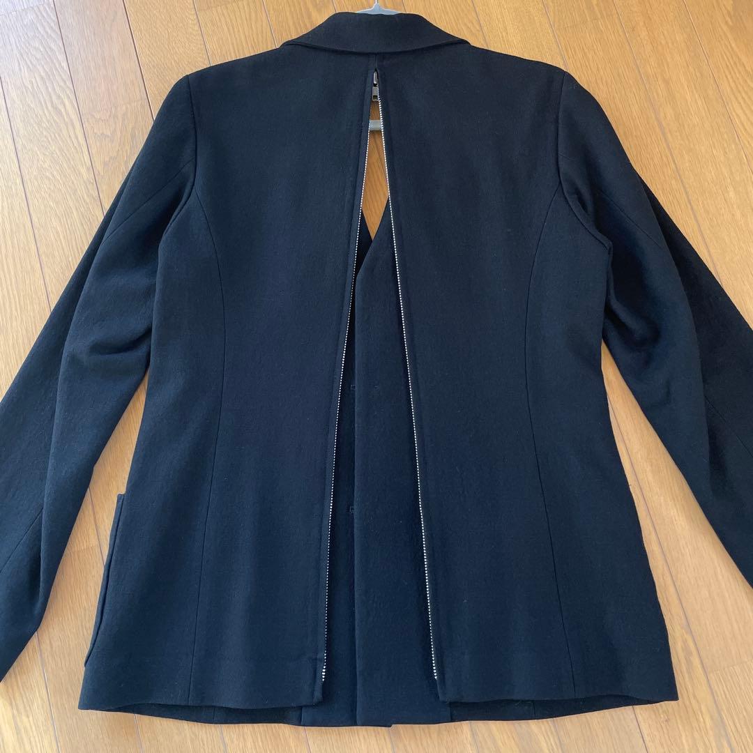 Alfaspin 背中開閉ジップジャケット　コート　ヨウジヤマモト