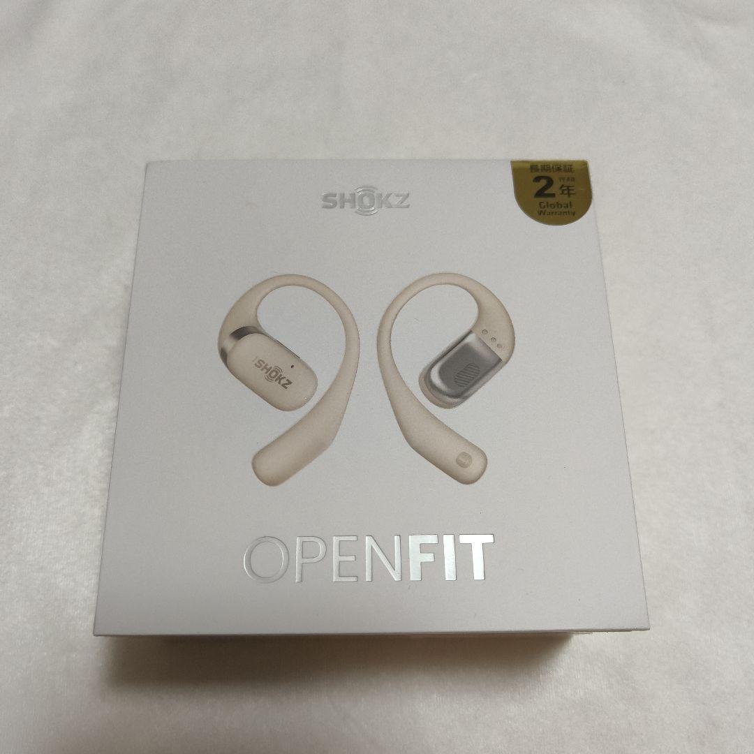 極美品(使用時間1時間未満)　Shokz OPENFIT
