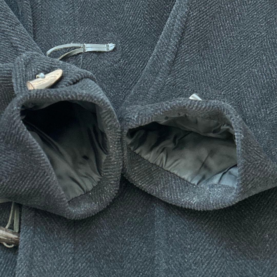 GLOVERALL ダッフルコート ダークグレー　ヘリンボーン　サイズUK46