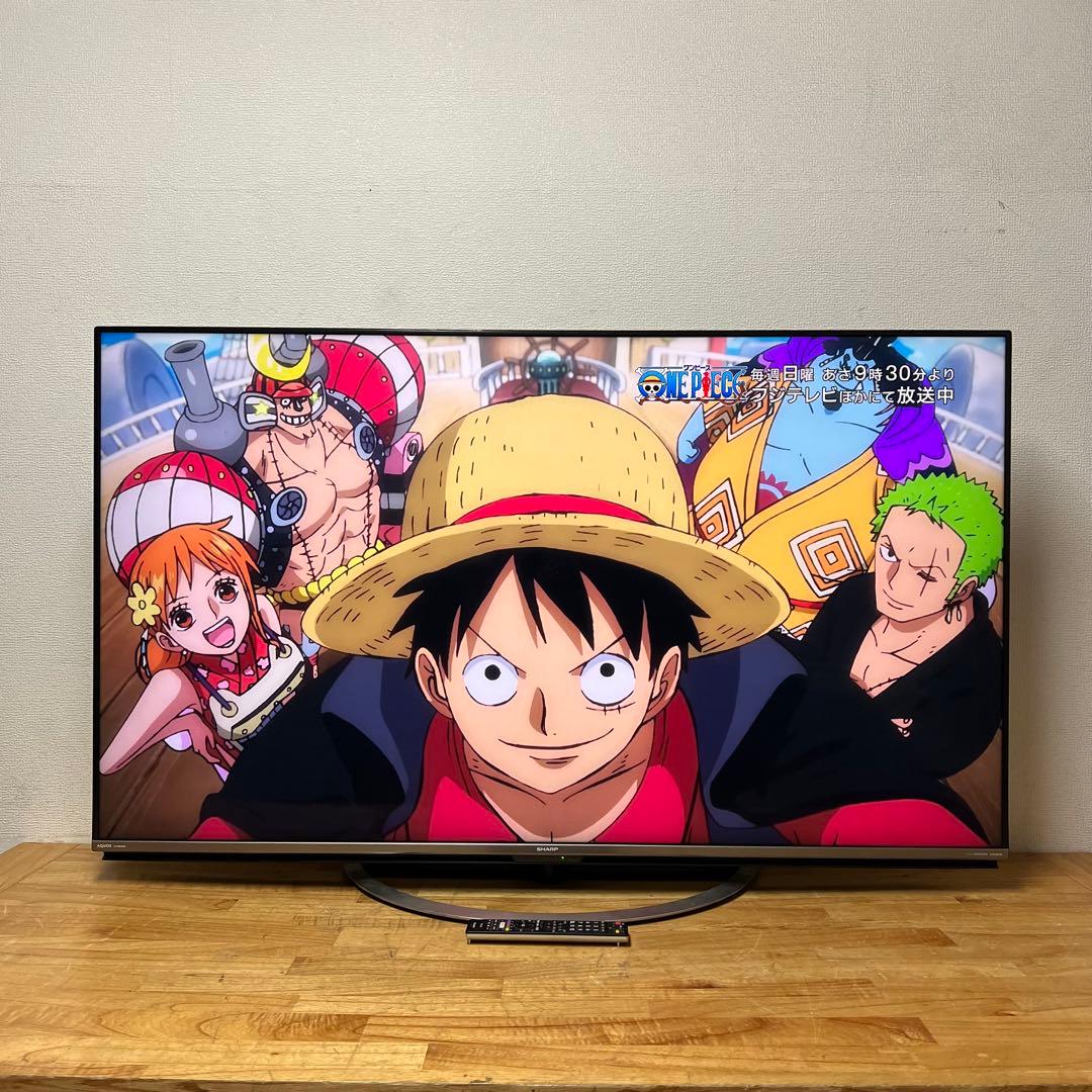 シャープ 60V型 4K液晶テレビ AQUOS LC-60US45 動画アプリ○