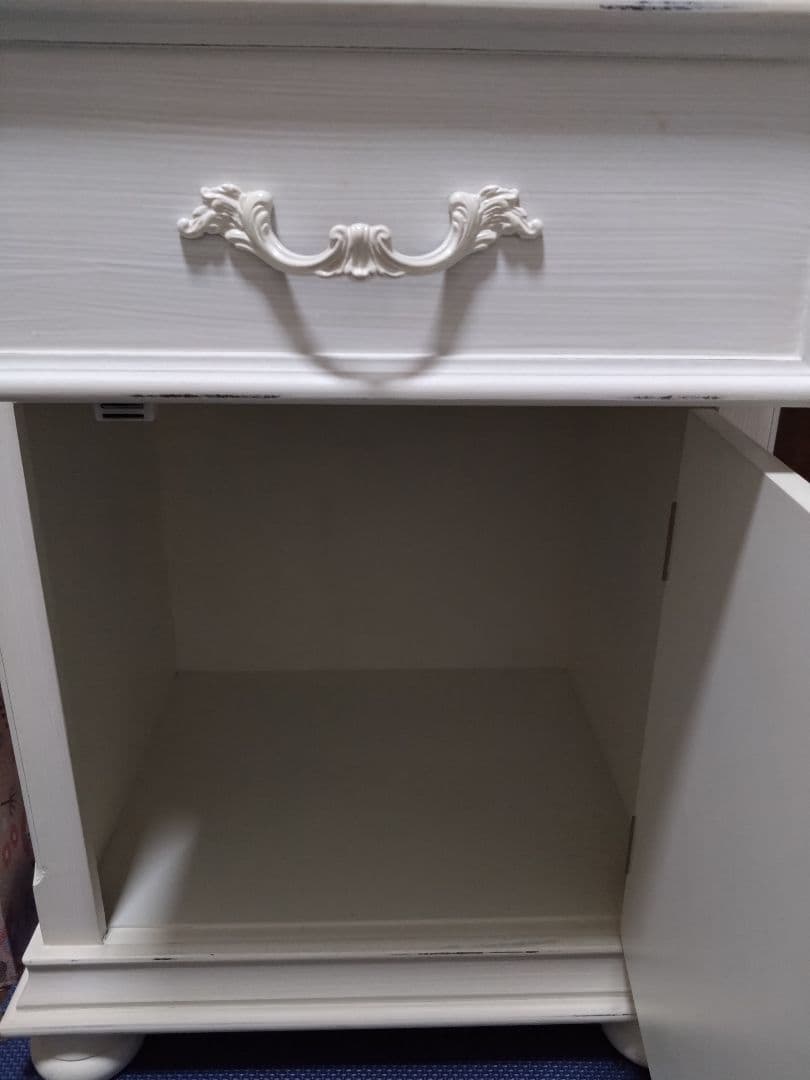 s*e様 クラシック ホワイト チェスト　ロココ調家具　franfran系