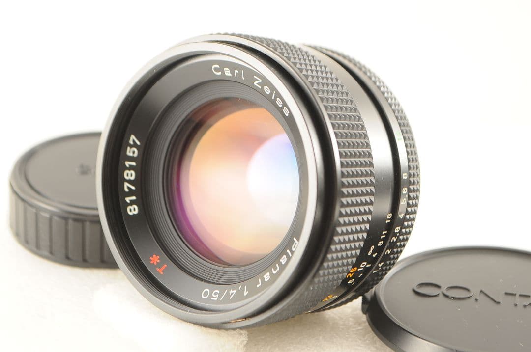 レンズ(単焦点) CONTAX Carl Zeiss Planar 50mm 1.4 MMJ