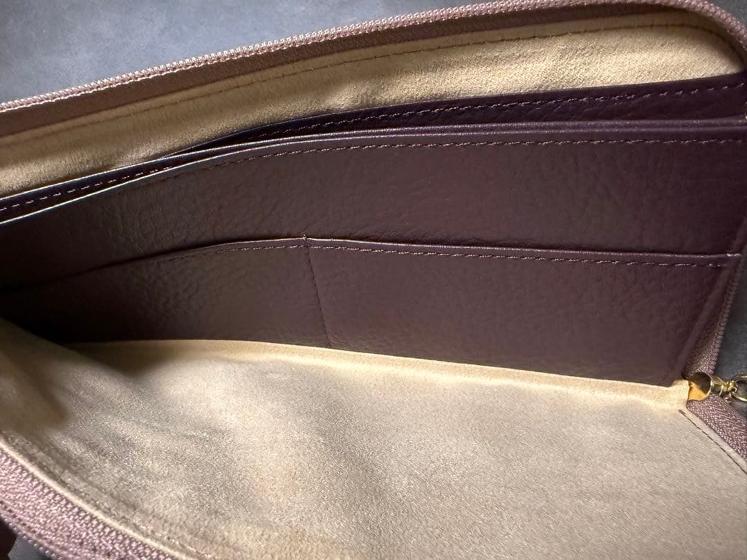 ATAO 長財布 マルチカラー タイル模様