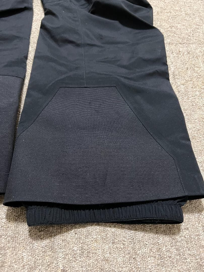 ノースフェイス パウダーガイドライトビブ WMブラック