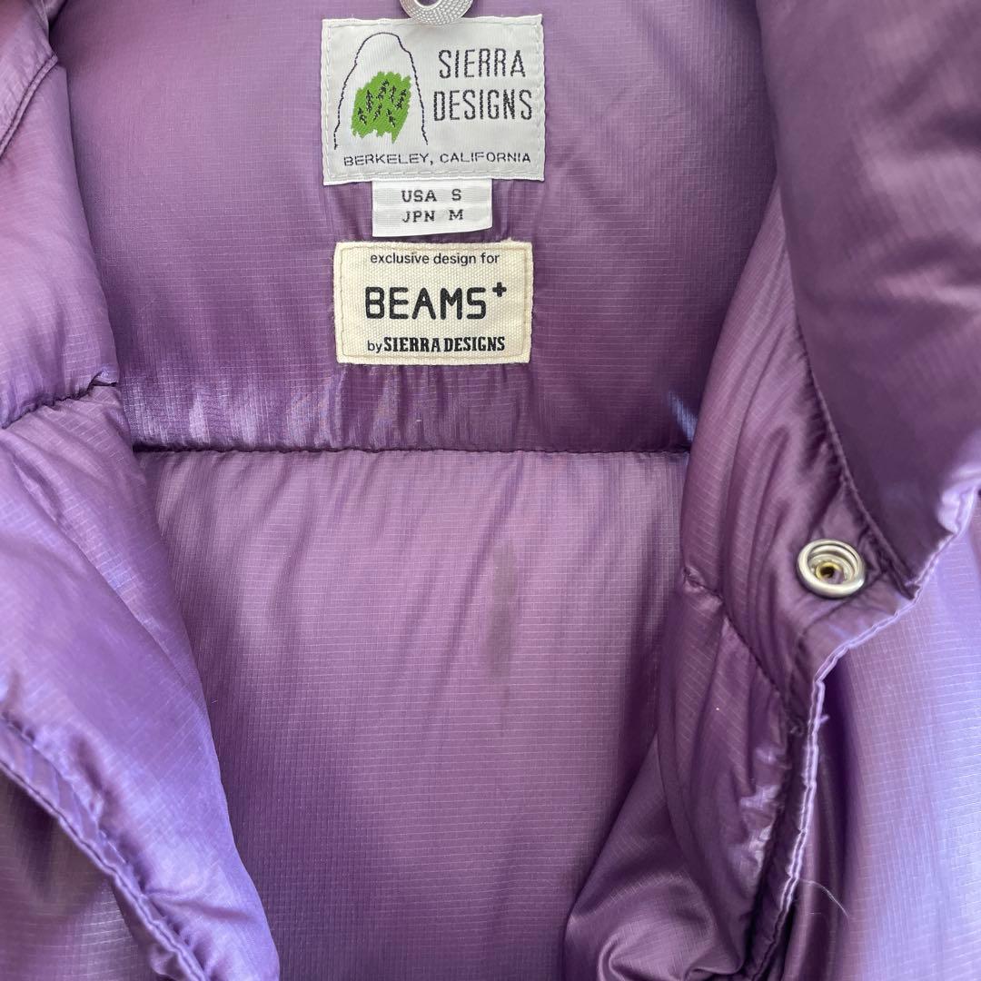 beams plus シエラデザイン ダウンベスト