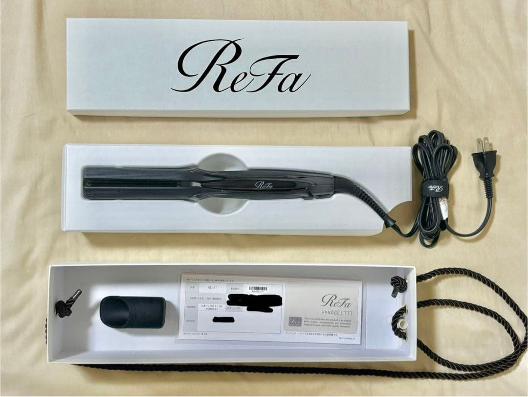 【リファ】ビューテック ストレートアイロン