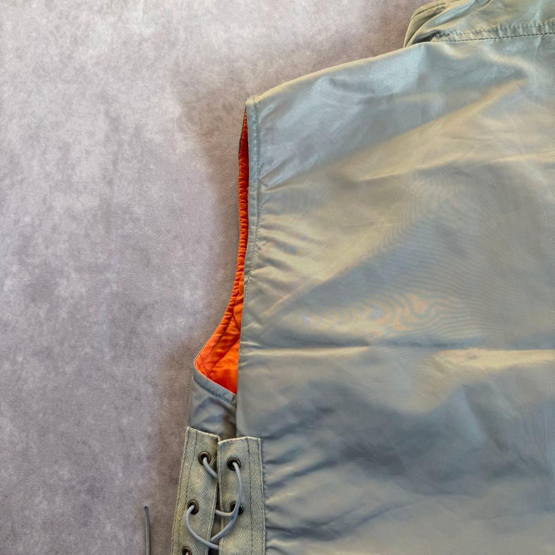 Schoot ライナーベスト 86 19-M5 グレー フライトジャケット