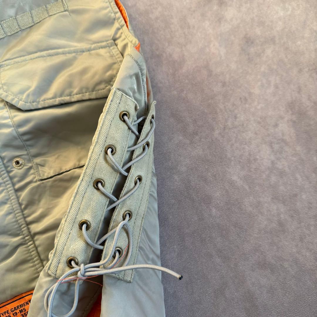 Schoot ライナーベスト 86 19-M5 グレー フライトジャケット