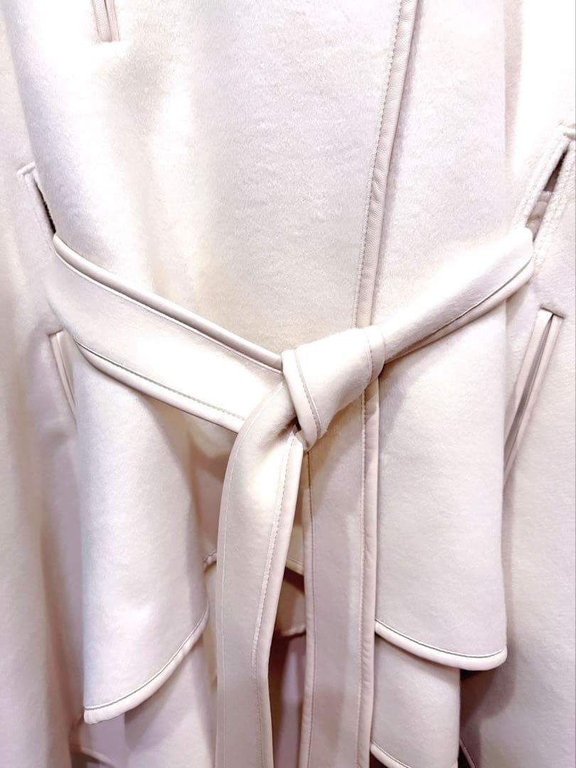 snidel×sweet×新木優子コラボ ポンチョコート アイボリー