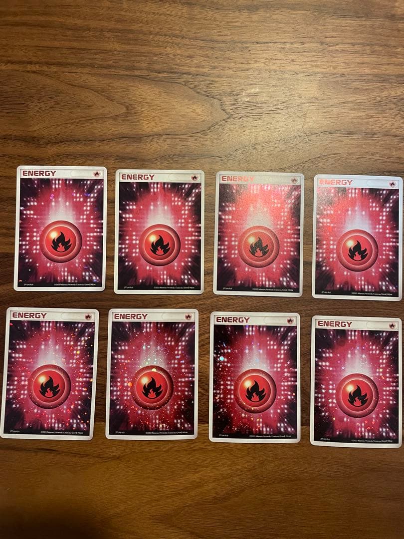 ポケモンカード　アクマグ炎エネルギー　8枚