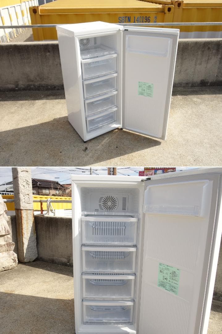 M▽三菱 冷凍庫 ストッカー フリーザ 前開き ケース 引出 (27702)