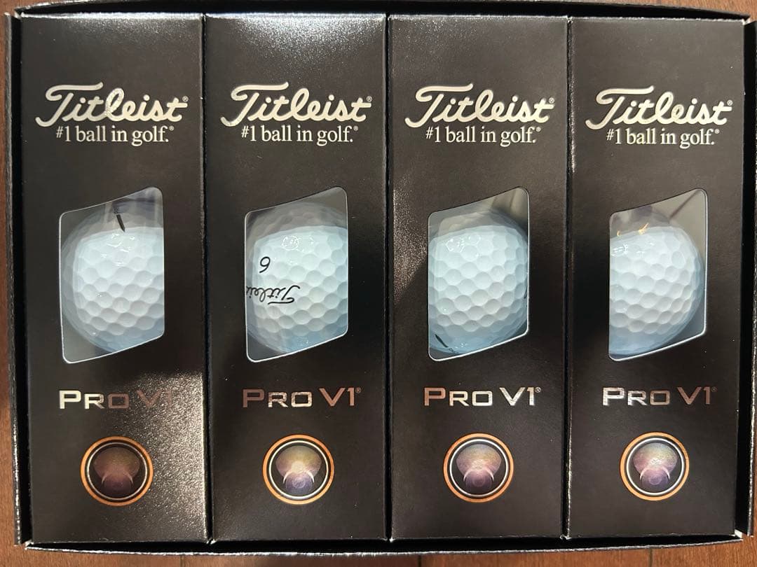新品未使用⭐︎Titleist Pro V1ゴルフボール　2025年モデル２ダース