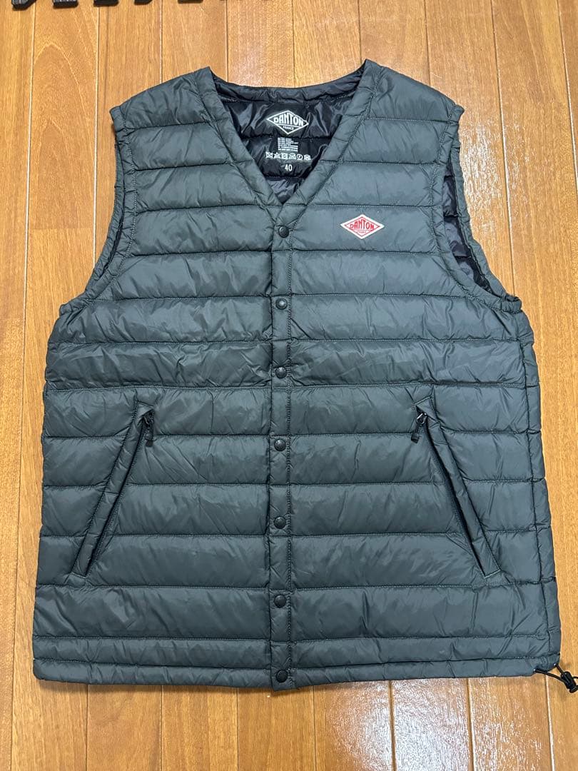 DANTON ダントン　ダウンベスト サイズ40（M）