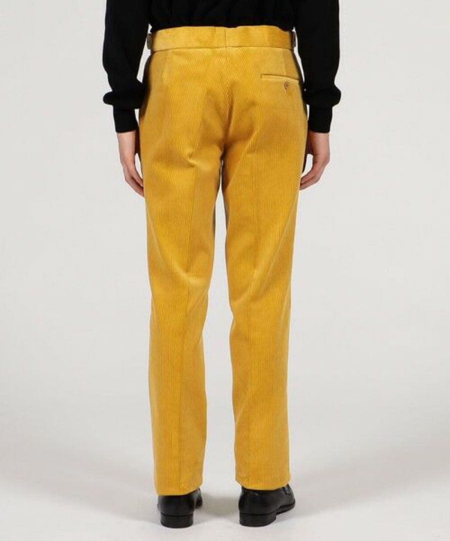 CORDINGS/コーディングス コーデュロイ トラウザーズ マスタード 美品