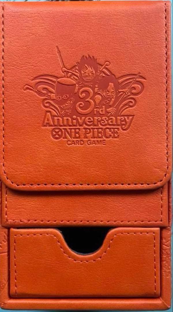 ワンピースカードゲーム 3周年記念セット サプライ品 3rd レザーカードケース