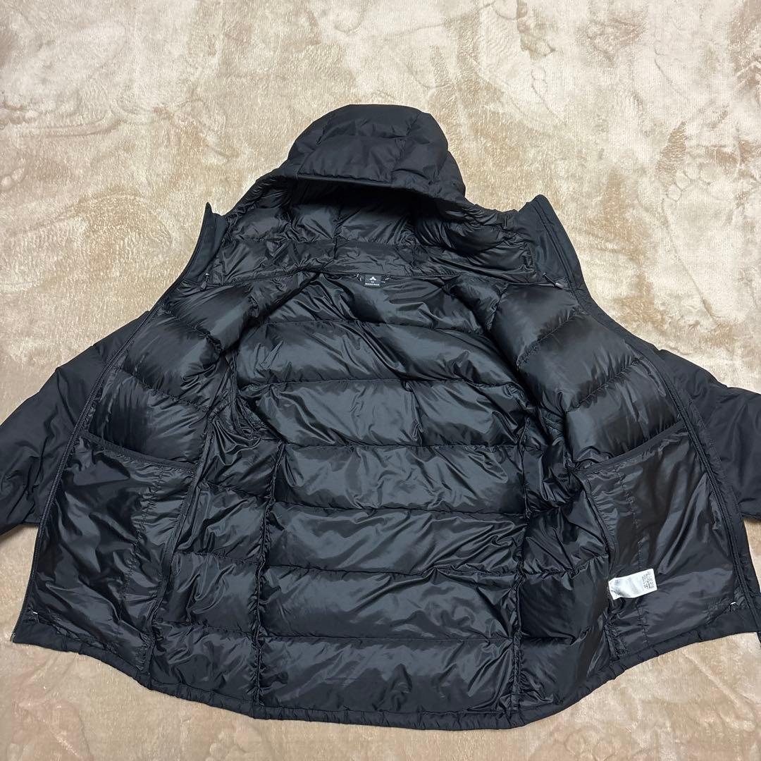 《極美品》mont-bellパーマフロストライトダウンパーカ再新モデルブラックM
