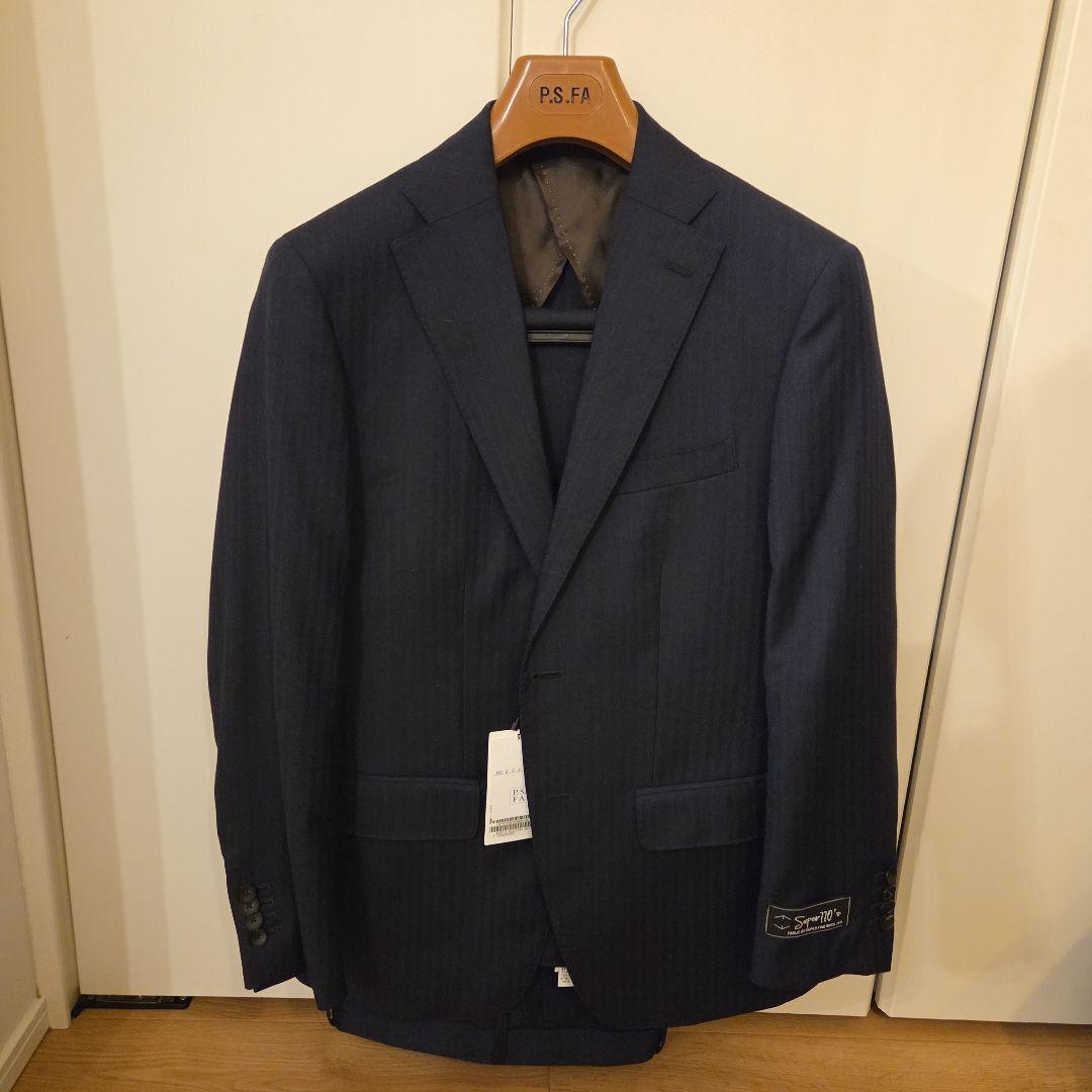 Perfect Suit Factoryネイビー ビジネススーツ AB4