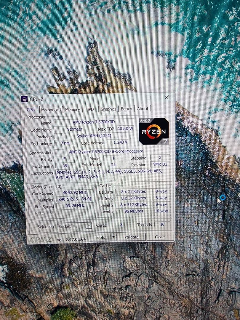 5700X3D ASRock B550 DDR4メモリー32ギガ3200MHz