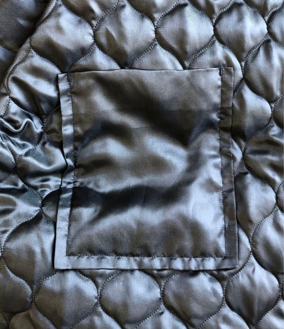 NO CONTROL AIR ￼ ポリエステルストレッチウェザーオーバーコート