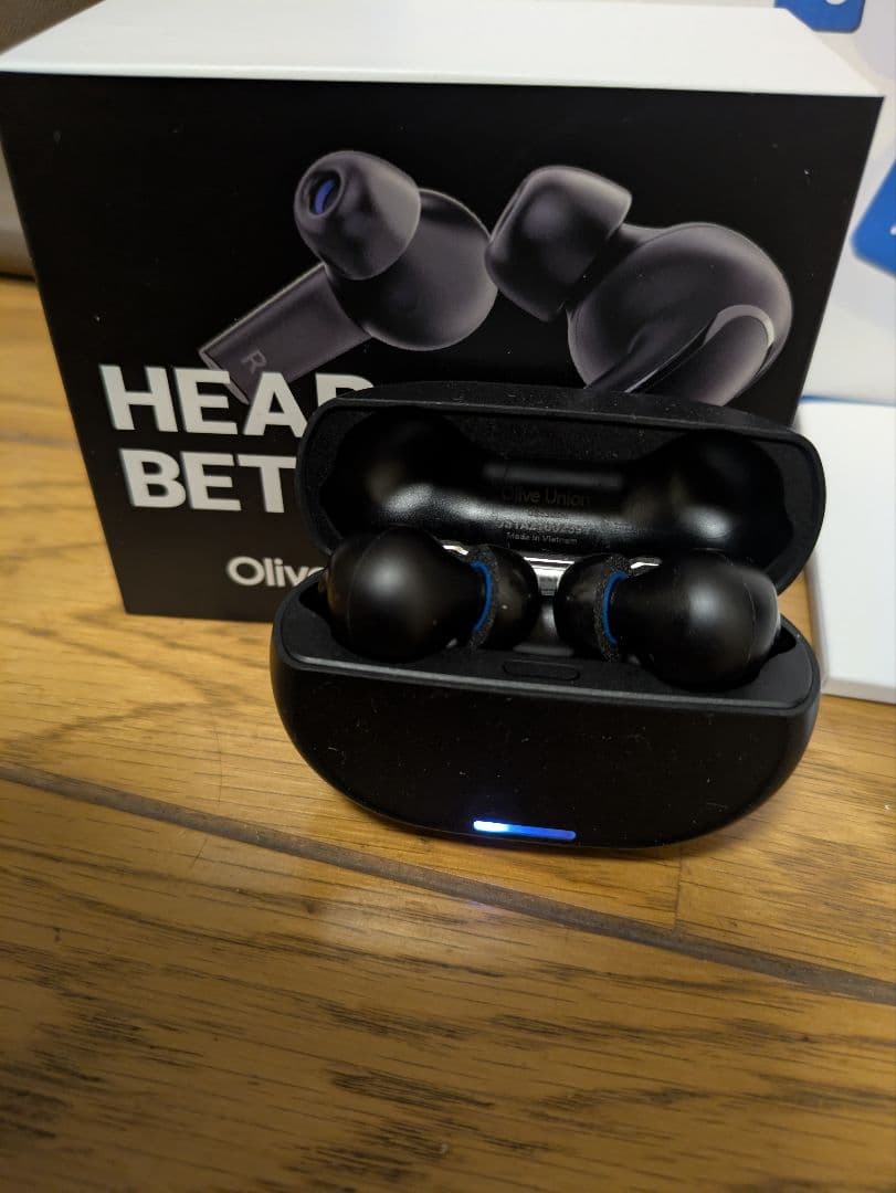 とんくじゃさん専用 オリーブスマートイヤー プラス ワイヤレスイヤフォン 集音器