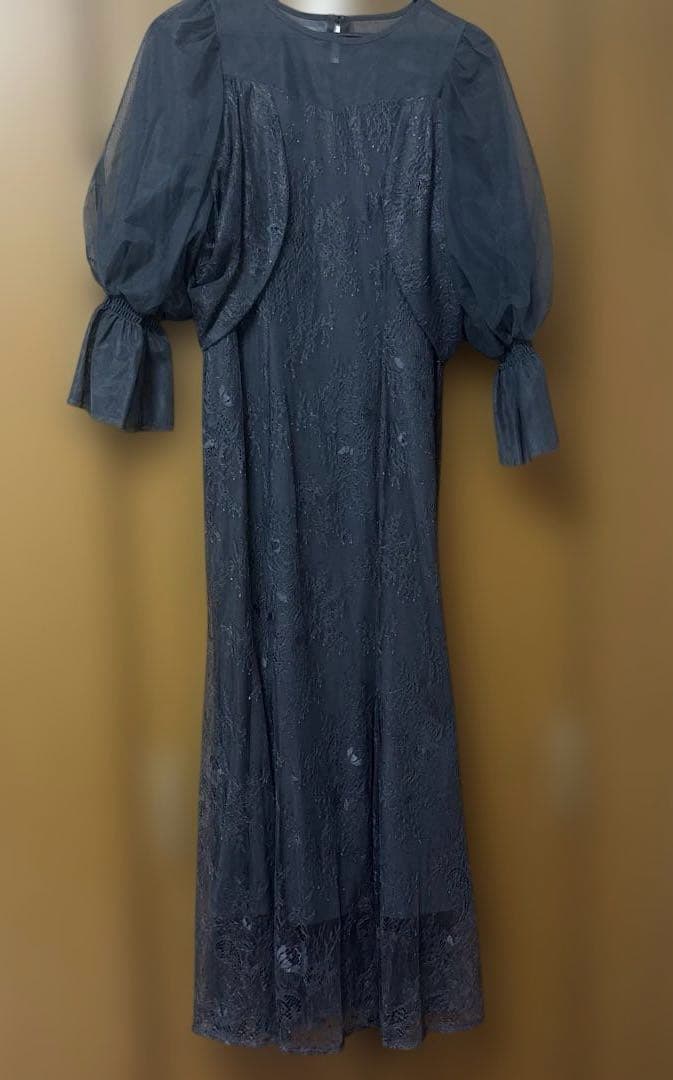 ルイルエブティック レースオフショルマーメイドフレアワンピースドレス