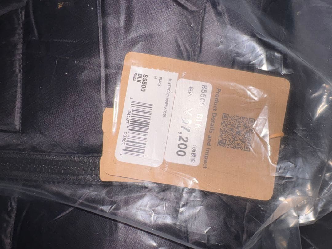 早い者勝ち新品未使用Patagonia フィッツロイ・ダウン・フーデM ブラック