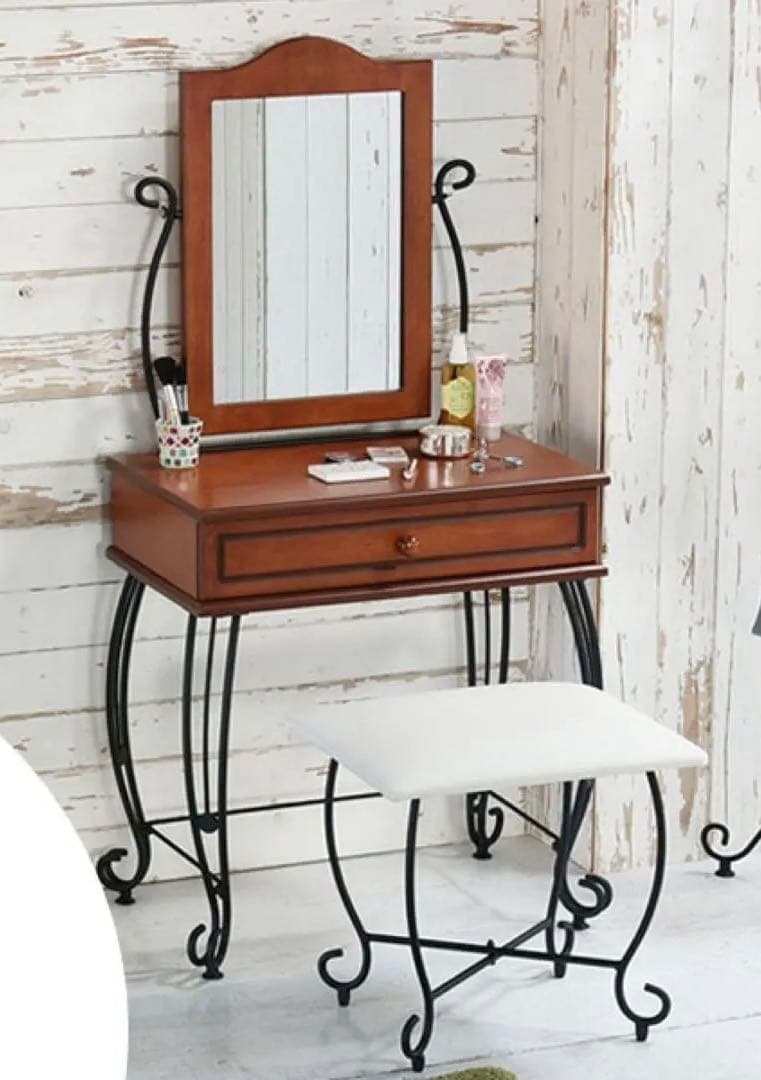 アンティーク　ドレッサー　チェアセット　猫足アイアンクラシック レトロ