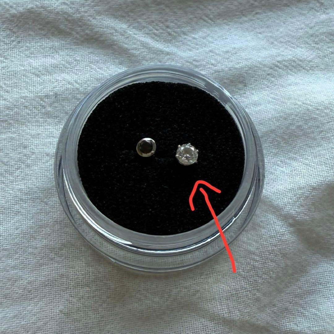 picollet プラチナ ダイヤ 0.15ct up ボディピアス