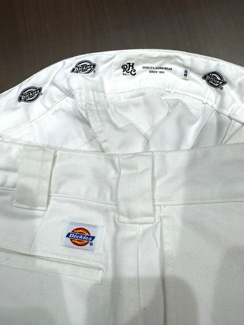 Dickies RHC 別注 オーガニックコットン ストレートフィット パンツ